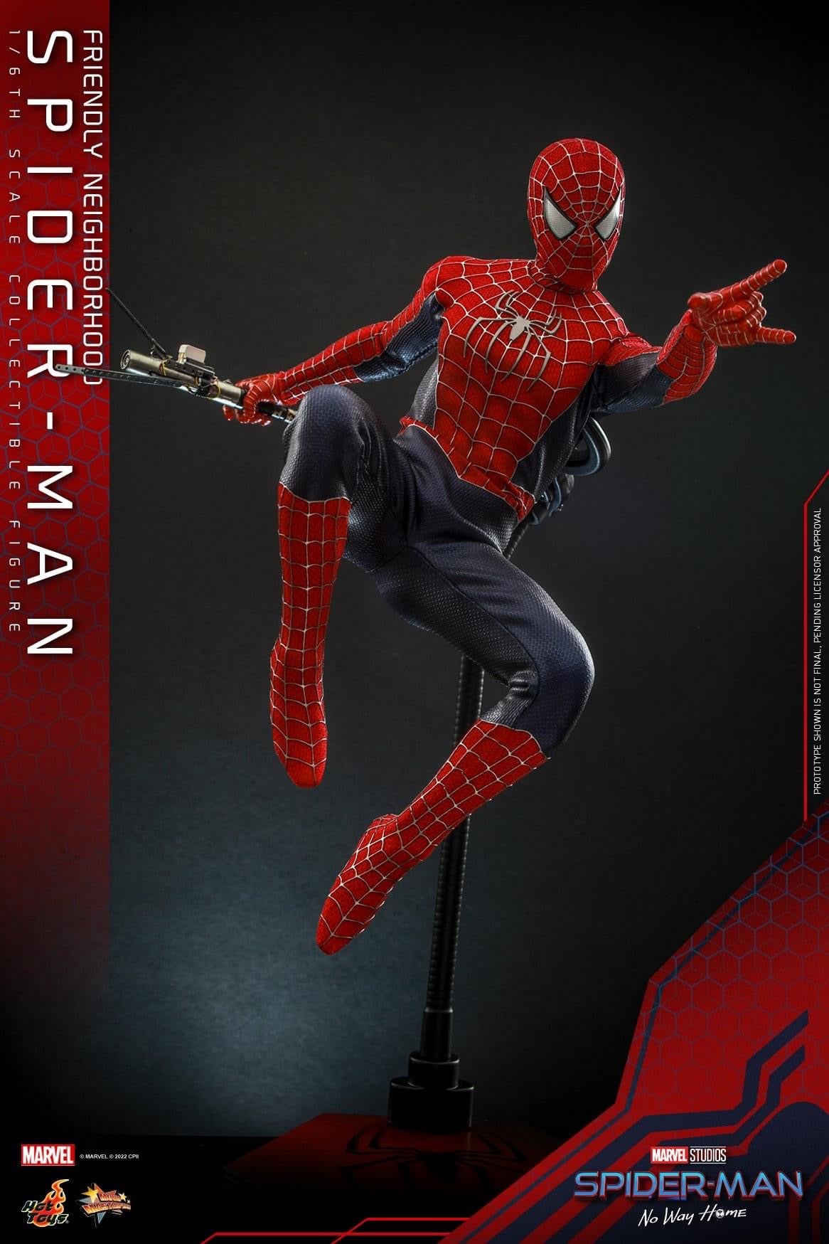 Preventa Figura Friendly Neighborhood Spider-Man - No Way Home marca Hot Toys MMS661 escala 1/6