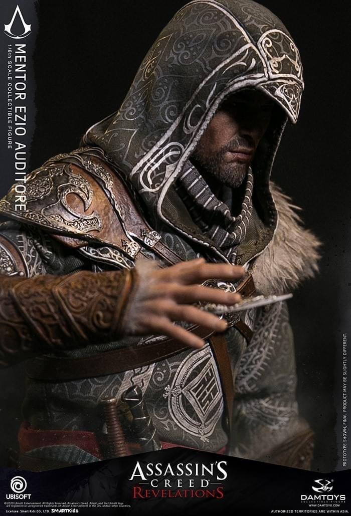 Pedido Figura (limitado) Mentor Ezio Auditore - Assassin's Creed Revelations marca Damtoys DMS014 escala 1/6 (BACK ORDER)