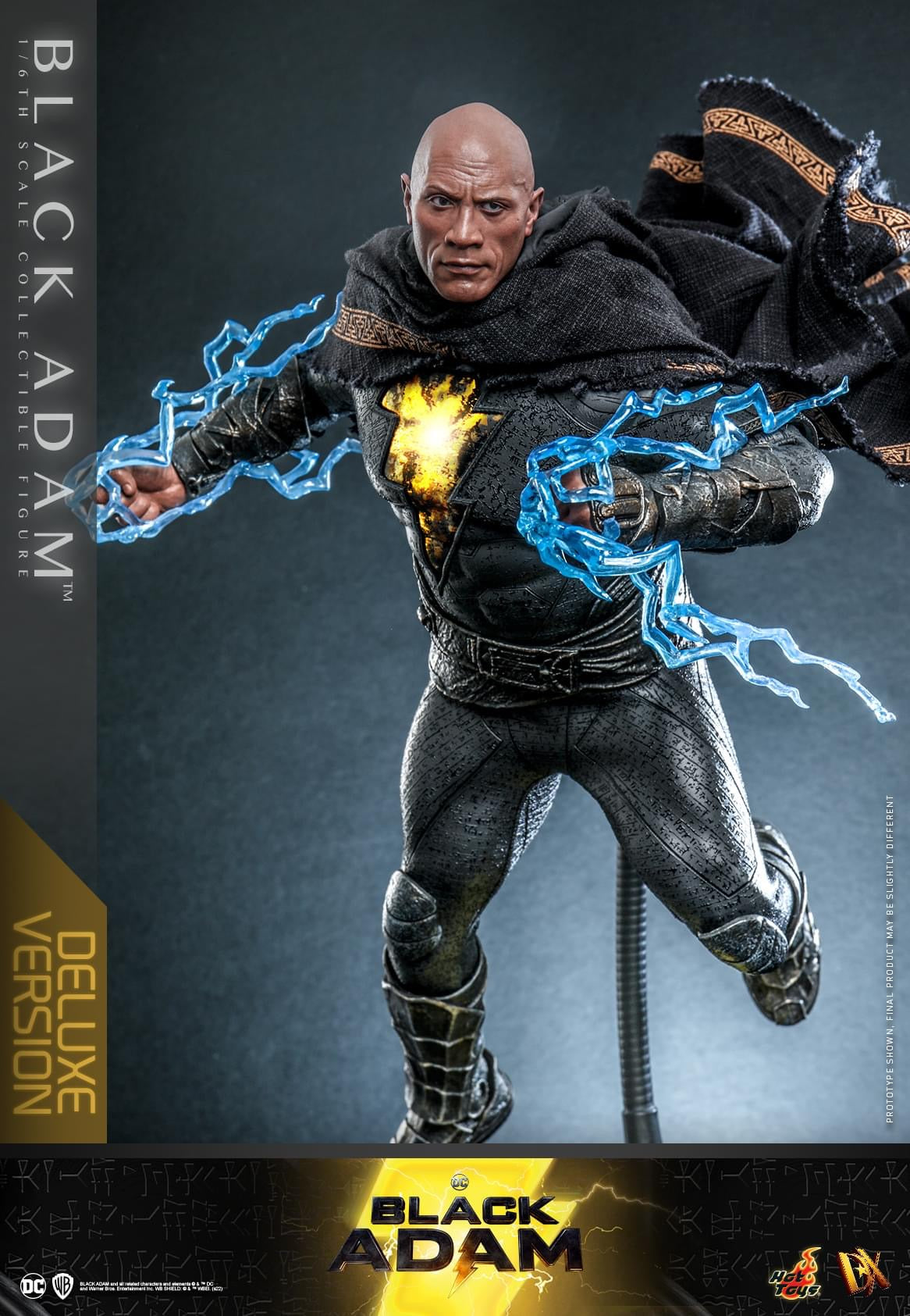 Preventa Figura Black Adam (Deluxe version) marca Hot Toys DX30 escala 1/6