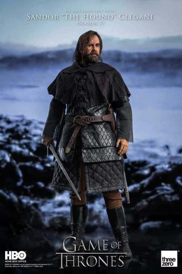 Pedido Figura Sandor “The Hound” Clegane - Game of Thrones Season 7 marca Threezero 3Z0302 escala 1/6