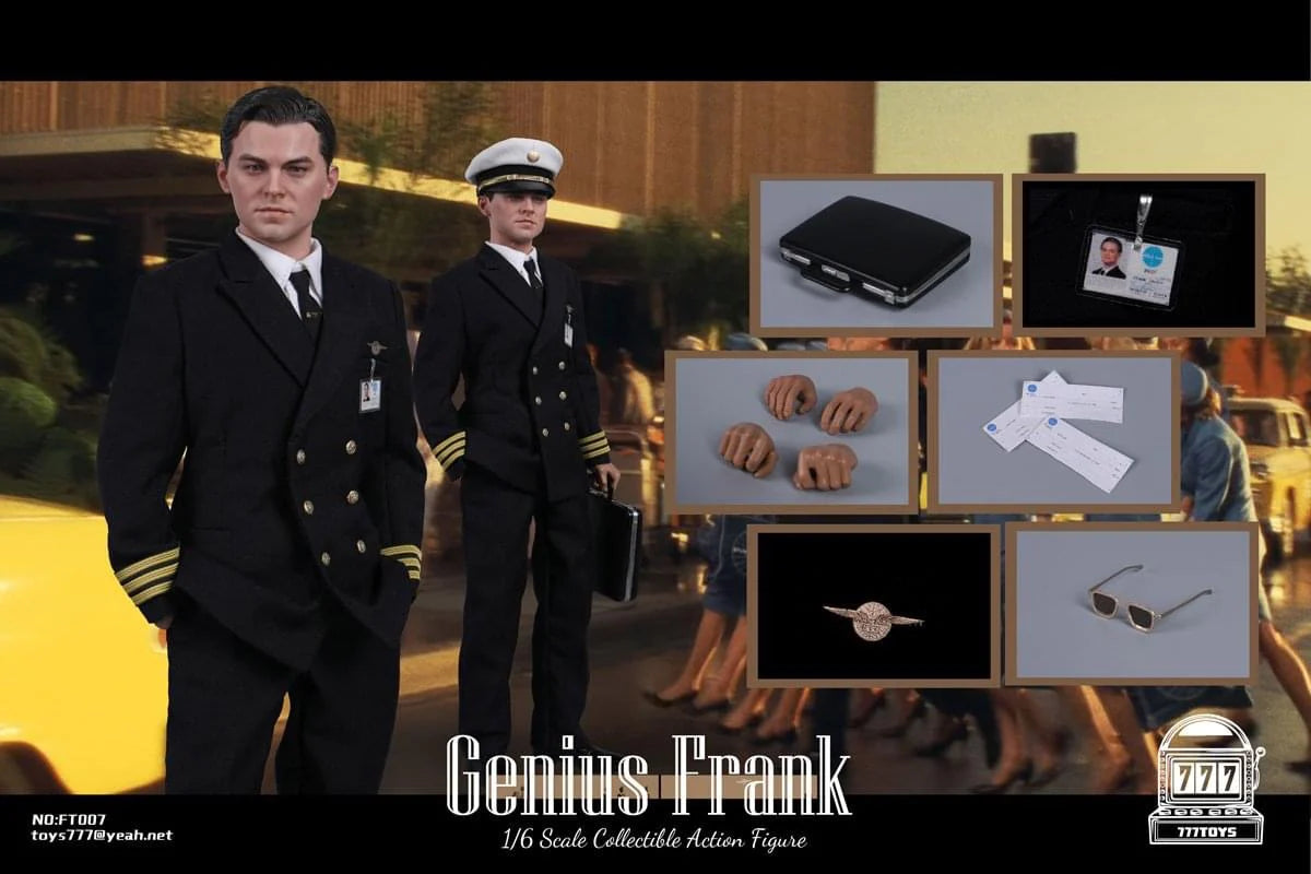 Pedido Figura Genius Frank marca 777Toys FT007 escala 1/6