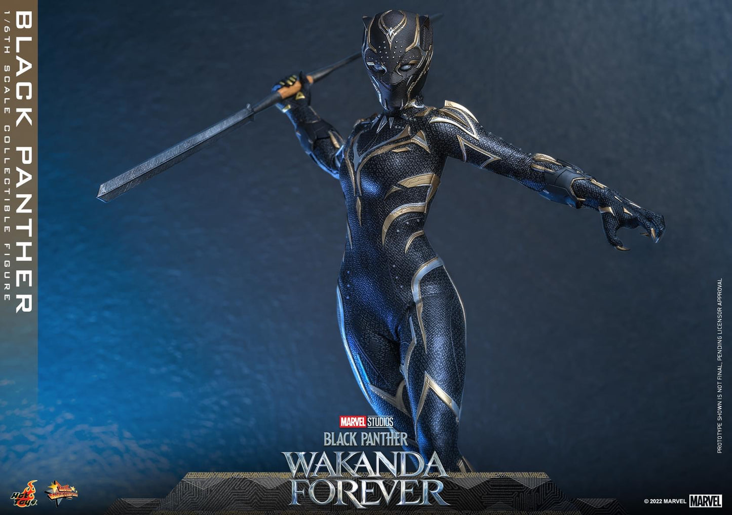 Pedido Figura Black Panther - Wakanda Forever marca Hot Toys MMS675 escala 1/6