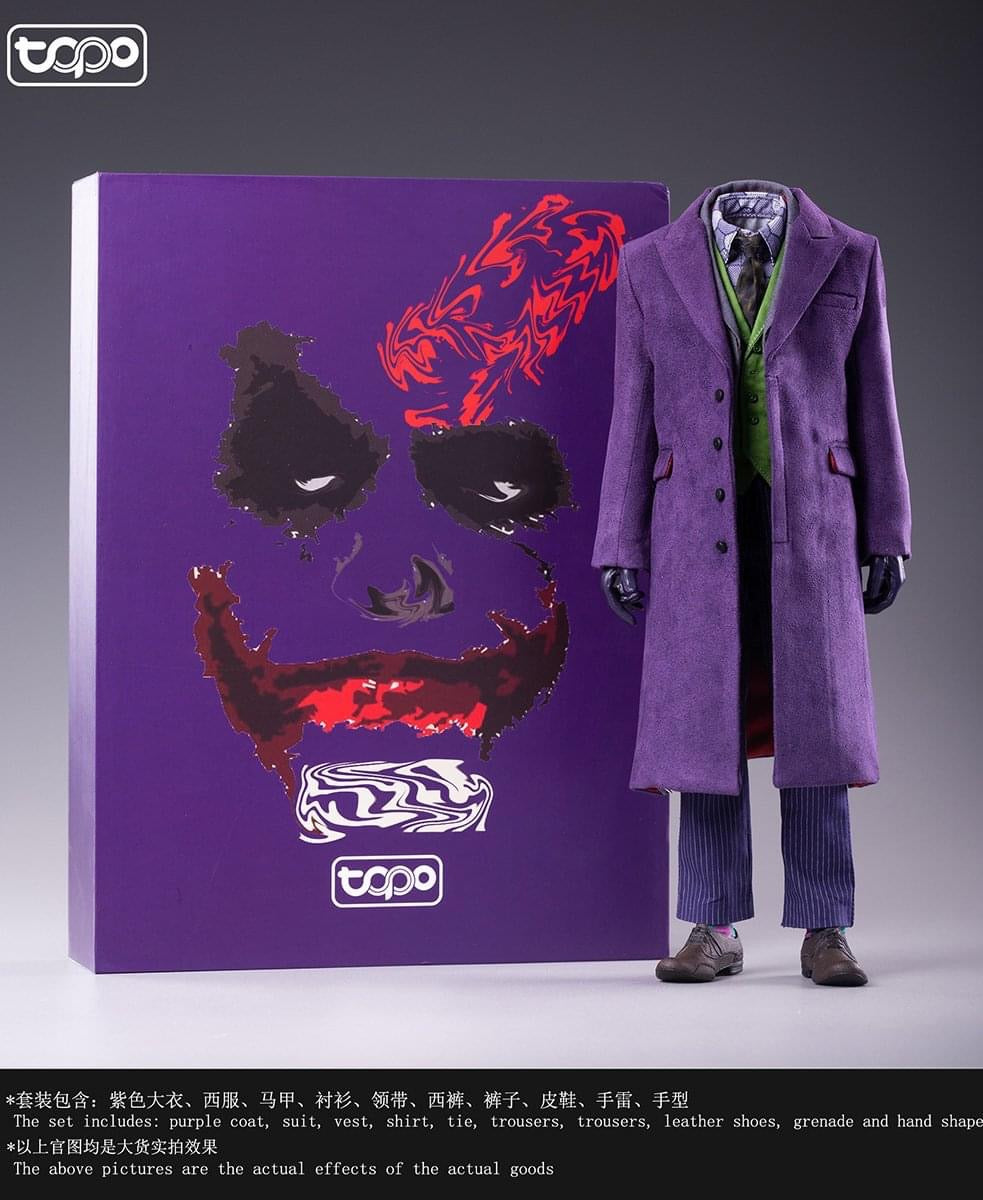 Pedido Set Purple suit marca TOPO TP002 escala 1/6