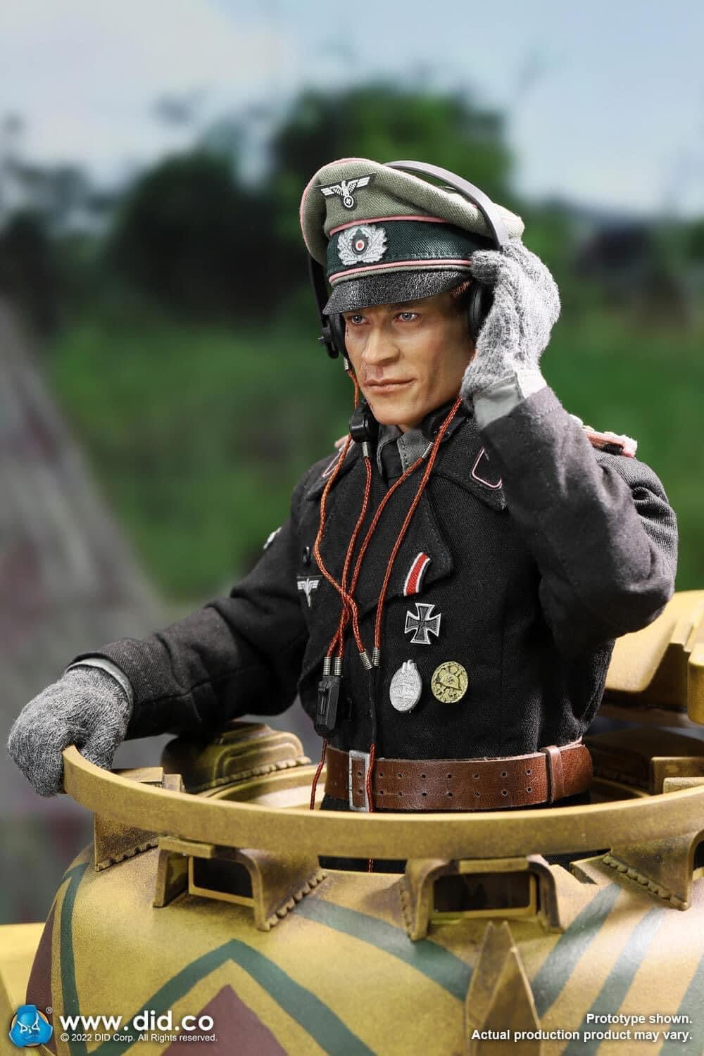 Pedido Figura WWII German Panzer Commander Jager marca DID D80160 escala 1/6