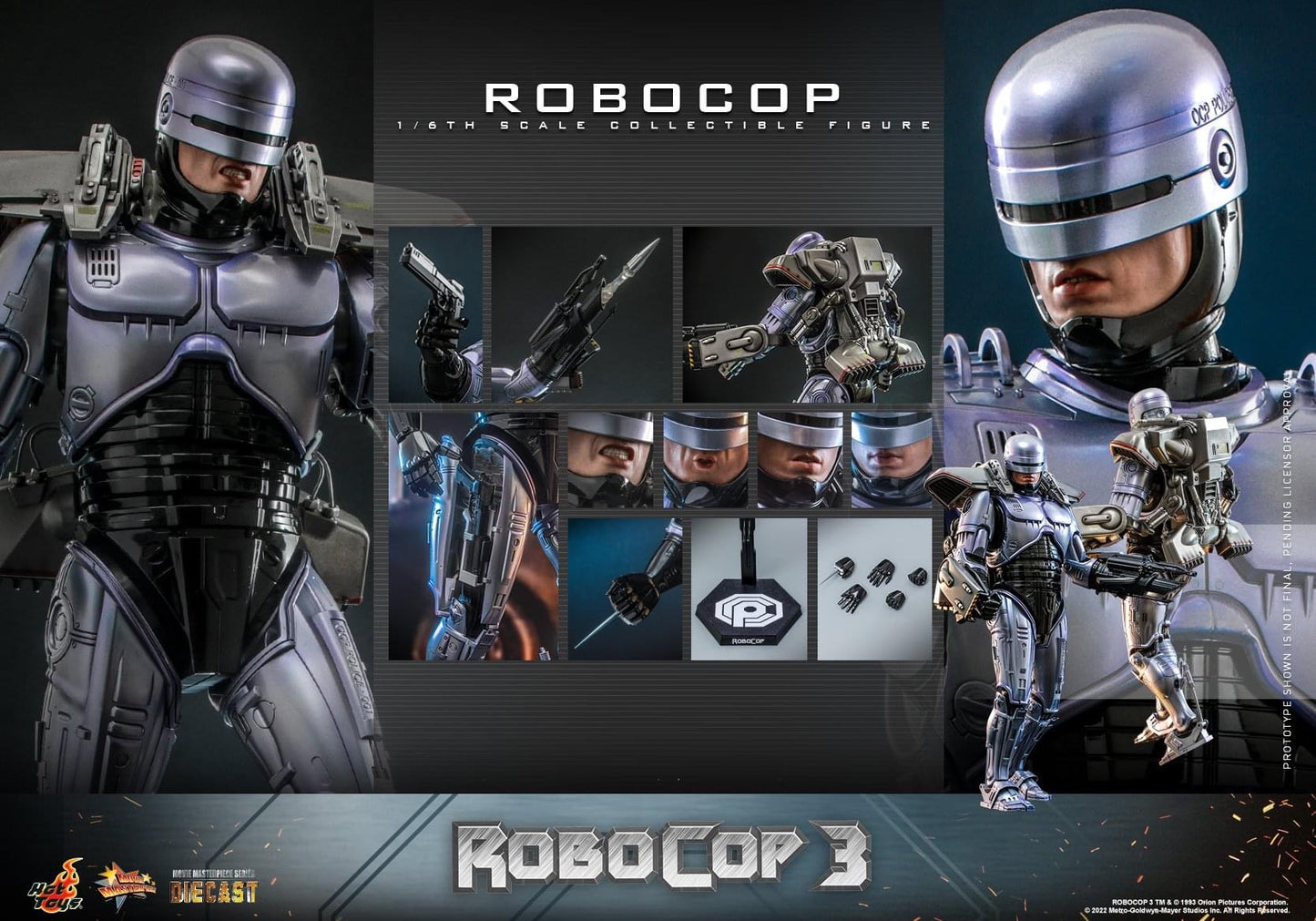 Pedido Figura RoboCop 3 marca Hot Toys MMS669D49 escala 1/6