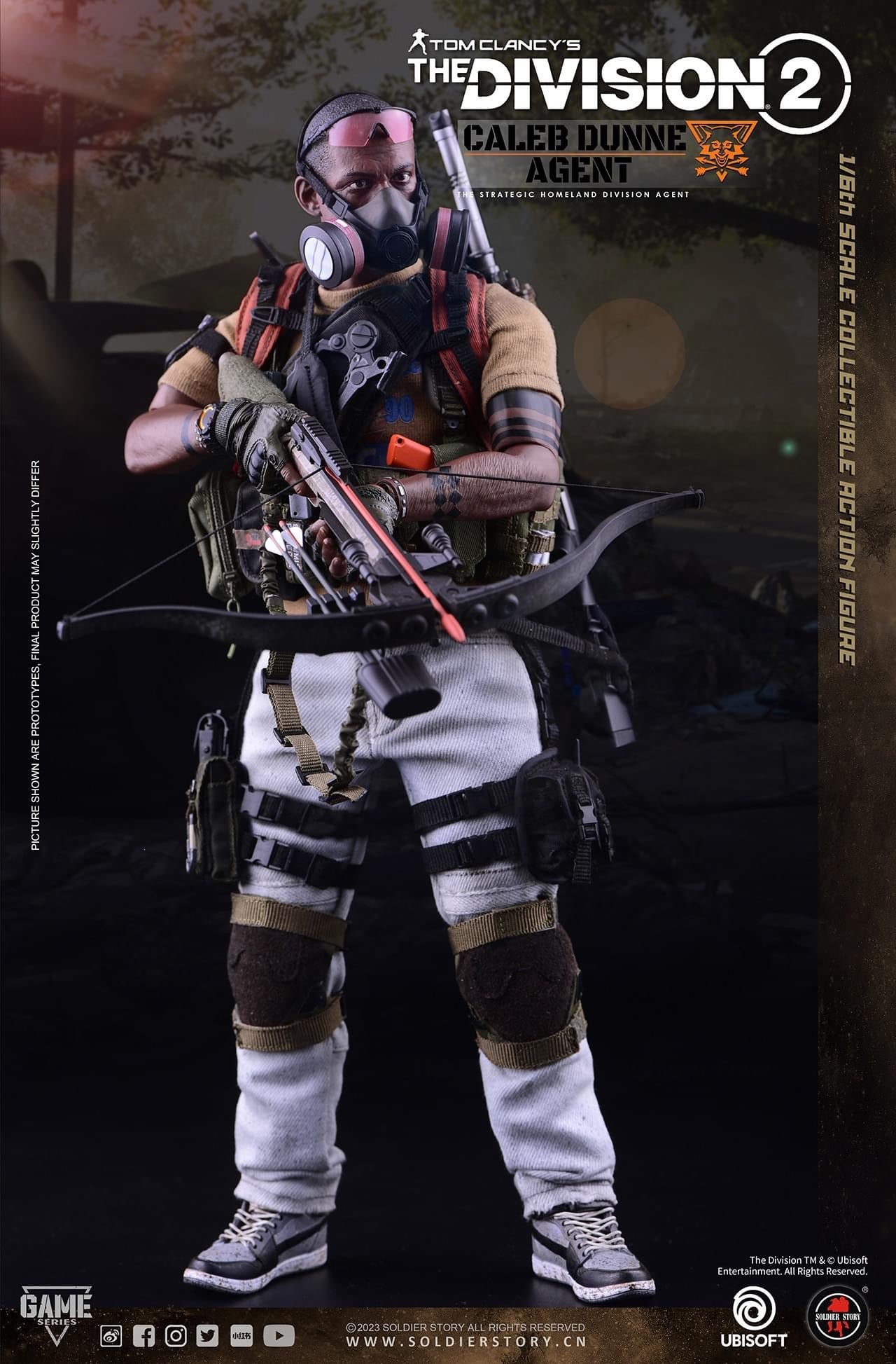 Preventa Figura Agent Caleb Dunne - Ubisoft The Division 2 marca Soldier Story SSG-008 escala 1/6