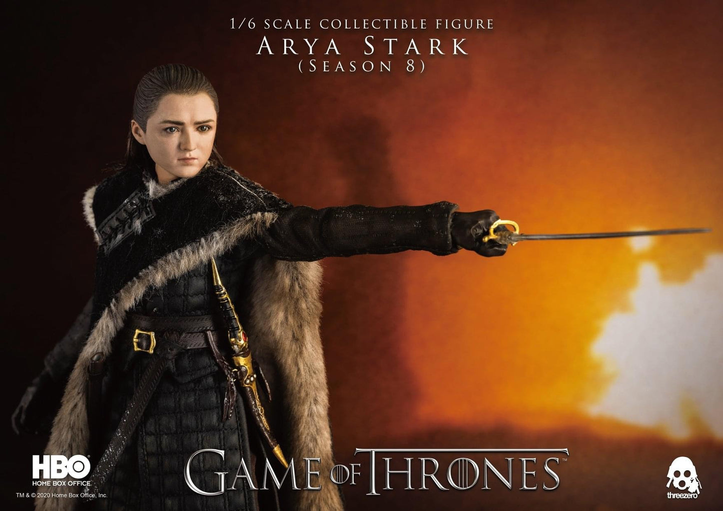 Pedido Figura Arya Stark - Game of Thrones (Season 8) marca Threezero 3Z0143 escala 1/6