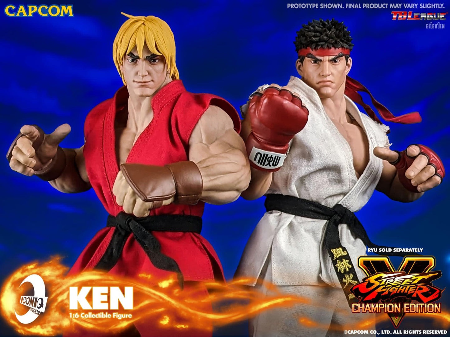 Pedido Figura KEN - Street Fighter V marca Iconiq Studios IQGS-04 escala 1/6