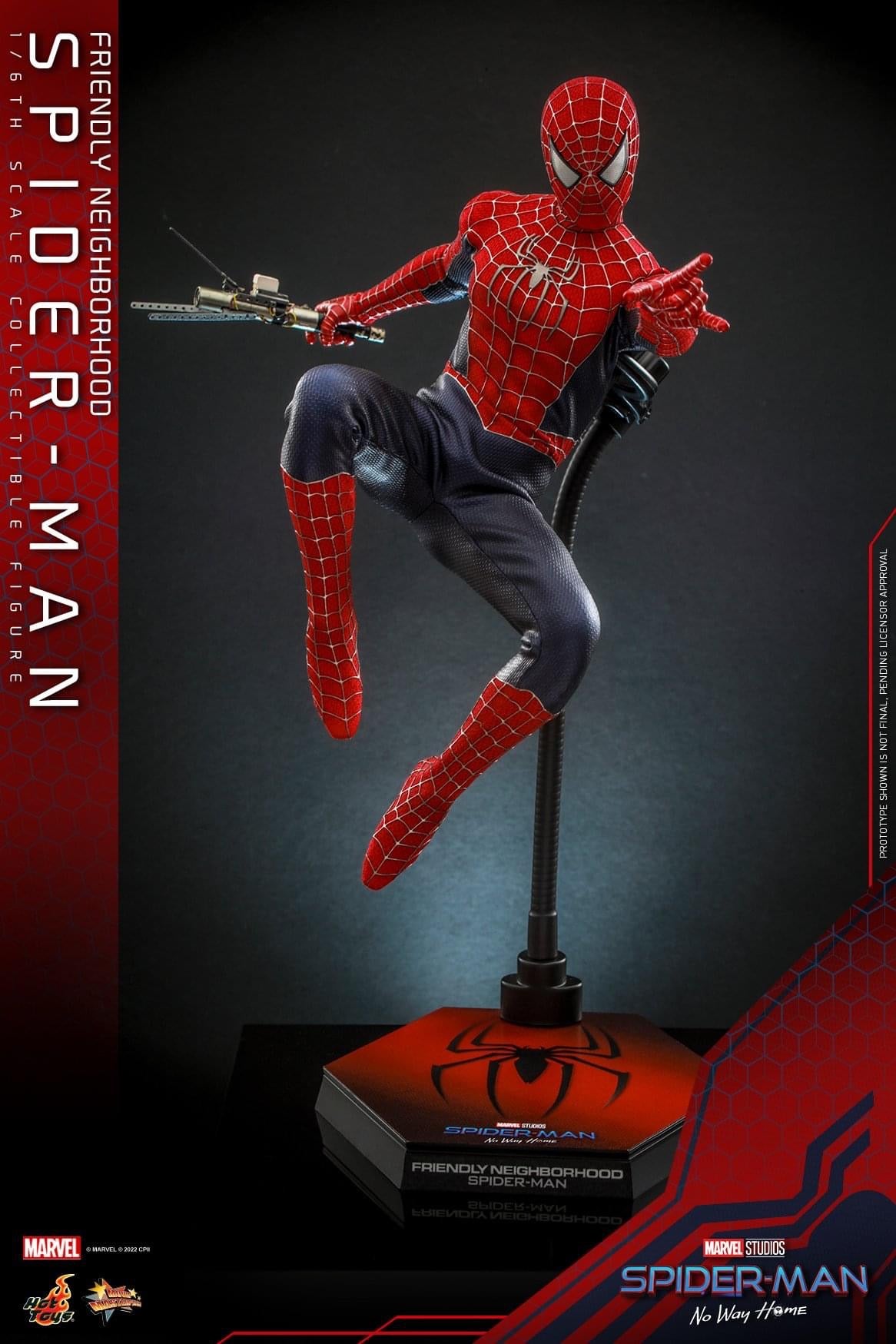 Preventa Figura Friendly Neighborhood Spider-Man - No Way Home marca Hot Toys MMS661 escala 1/6