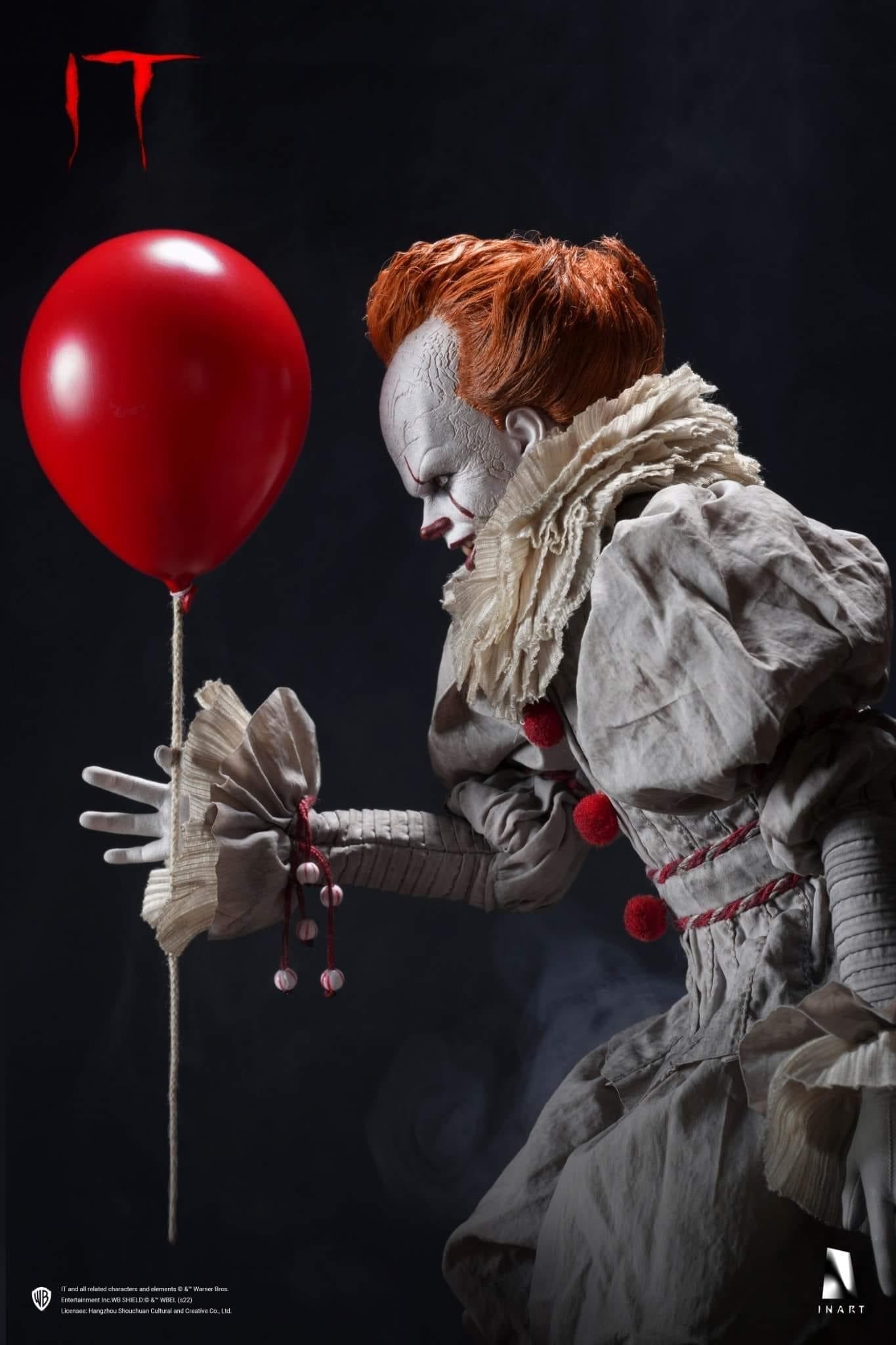 Preventa Figura PENNYWISE (IT) - Deluxe Edition marca INART Queen Studios escala 1/6