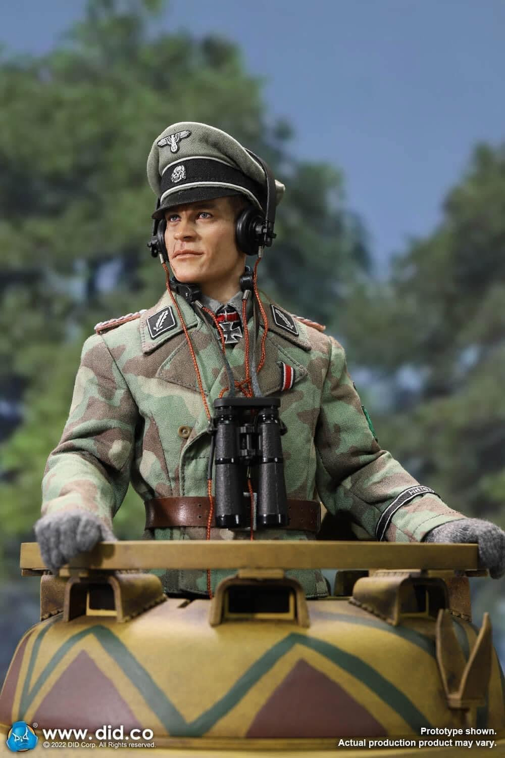 Pedido Figura WWII German Panzer Commander Jager marca DID D80160 escala 1/6