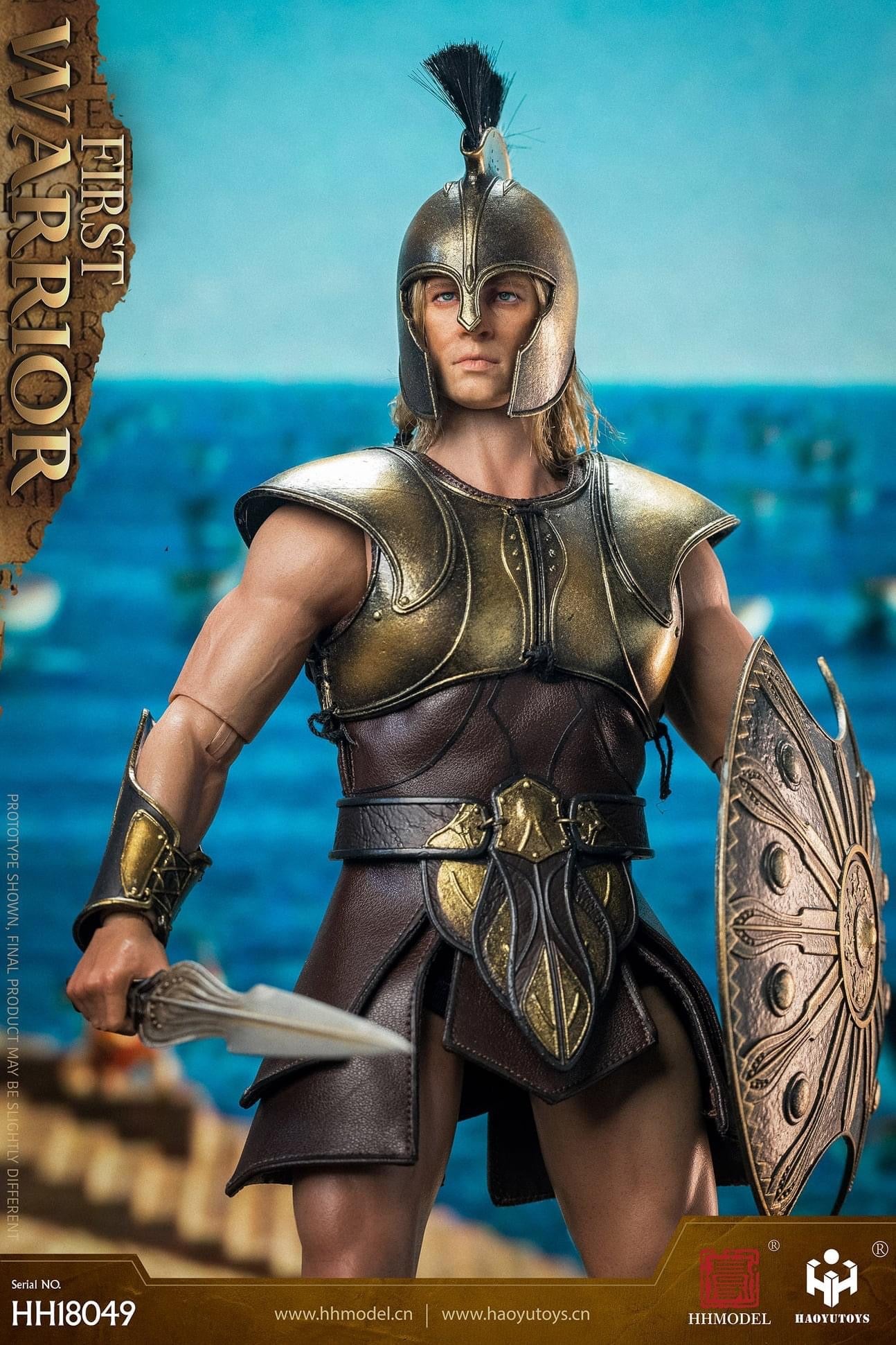 Pedido Figura First Greek Warrior (Clean version) marca HaoyuToys HH18049 escala 1/6