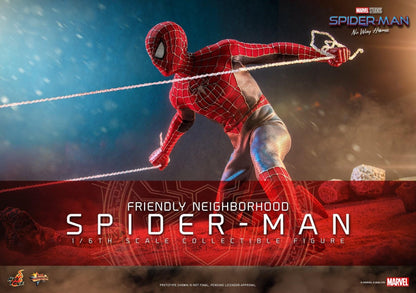 Preventa Figura Friendly Neighborhood Spider-Man - No Way Home marca Hot Toys MMS661 escala 1/6