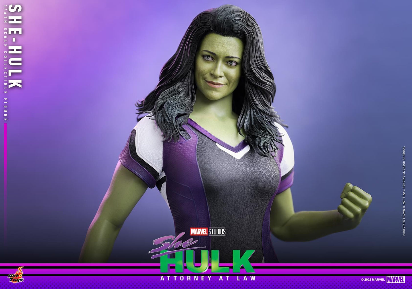 Preventa Figura She-Hulk marca Hot Toys TMS093 escala 1/6