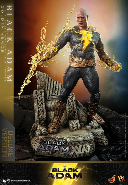 Preventa Figura Black Adam (Golden Armor) marca Hot Toys DX31 escala 1/6