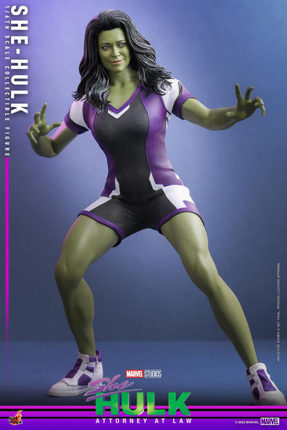 Preventa Figura She-Hulk marca Hot Toys TMS093 escala 1/6