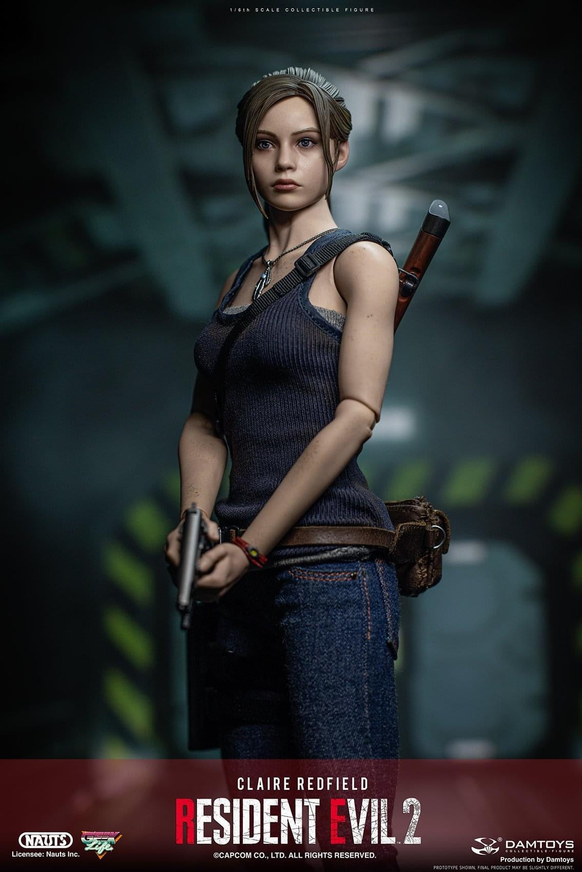 Pedido Figura Claire Redfield - Resident Evil 2 marca Damtoys DMS031 escala 1/6