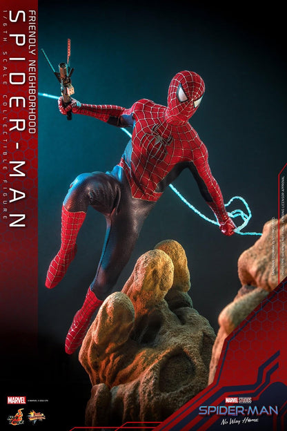 Preventa Figura Friendly Neighborhood Spider-Man - No Way Home marca Hot Toys MMS661 escala 1/6