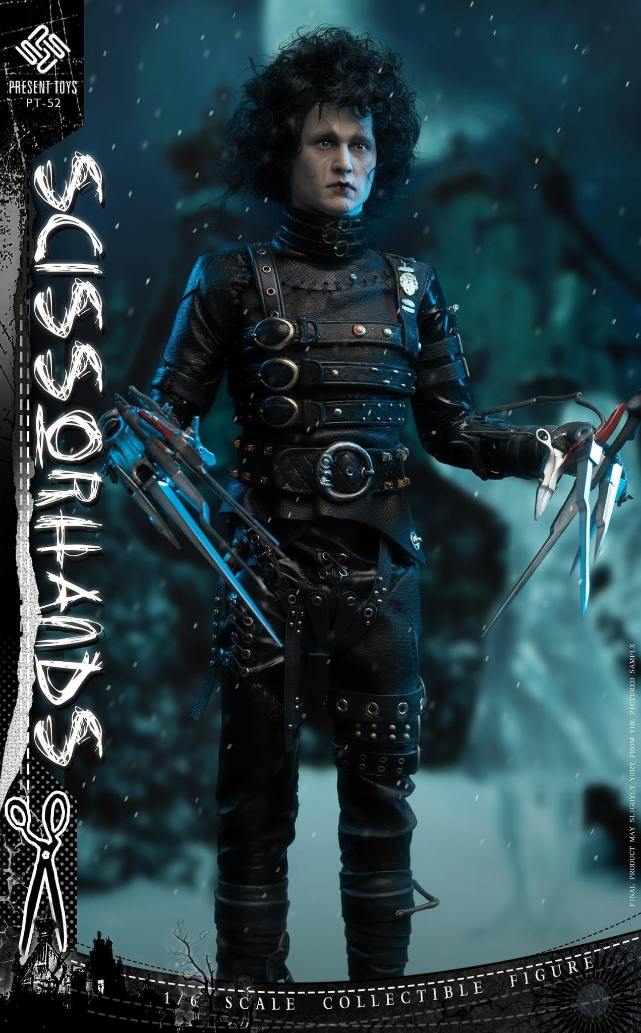 Preventa Figura Scissorhands marca Present Toys SP52 escala 1/6