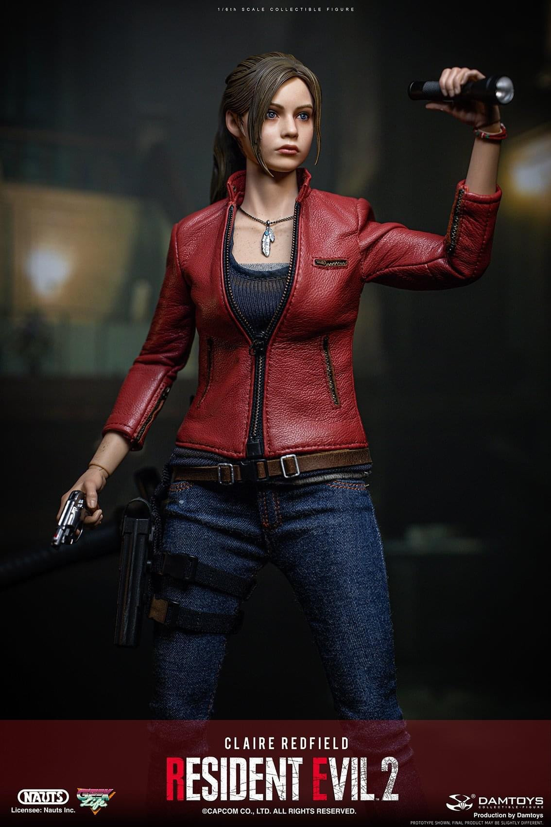 Pedido Figura Claire Redfield - Resident Evil 2 marca Damtoys DMS031 escala 1/6