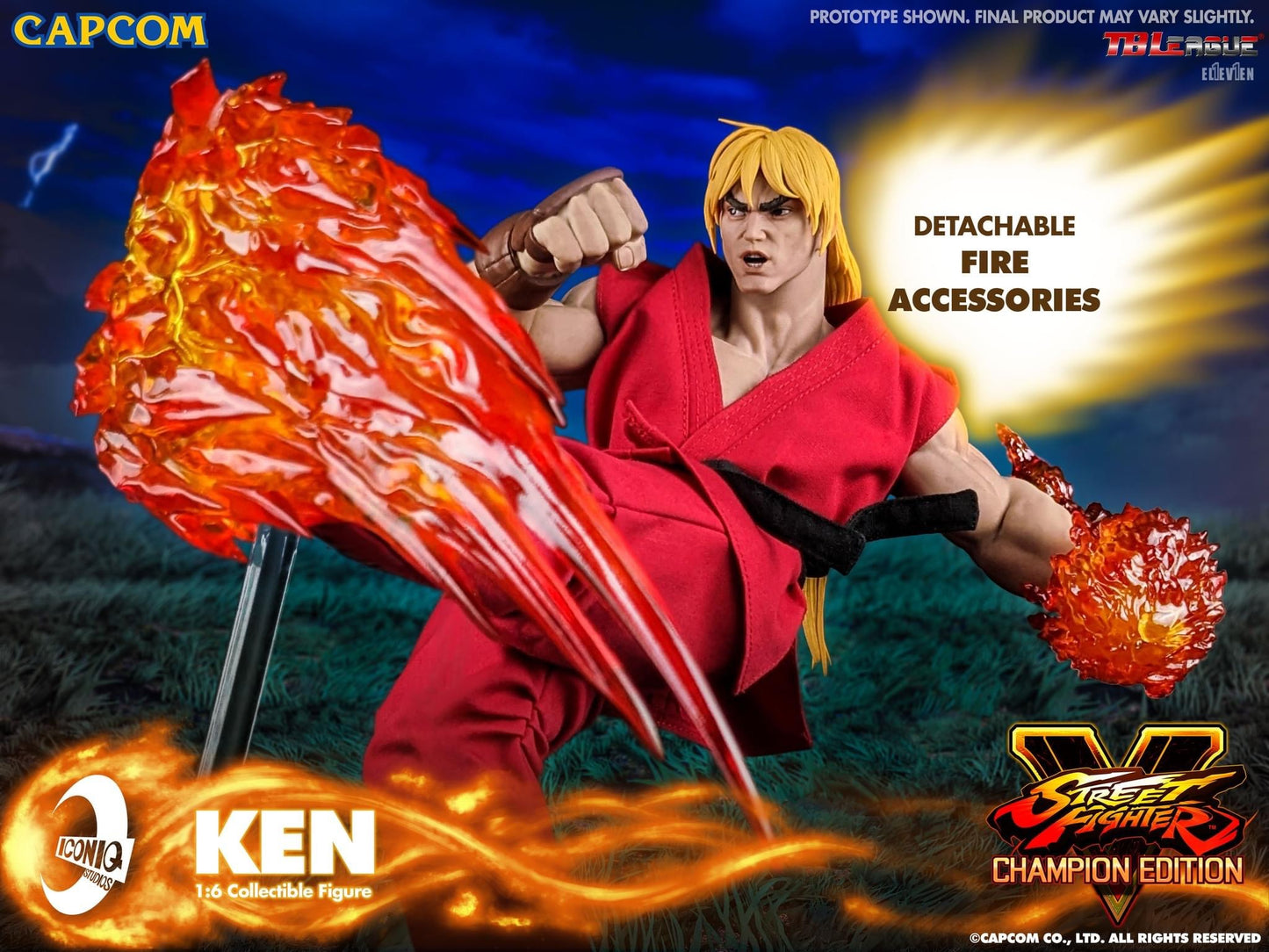 Pedido Figura KEN - Street Fighter V marca Iconiq Studios IQGS-04 escala 1/6