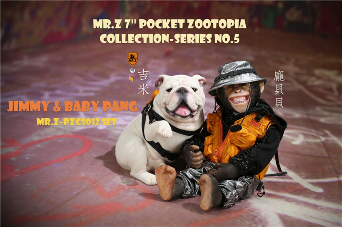 Pedido Figuras Baby Pang & Jimmy - Pocket Zootopia Series No.5 marca Mr. Z PZCS012 escala pequeña 1/12