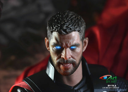 Pedido Cabeza Male Thunder con LED (2 versiones) marca Art-By T6 escala 1/6