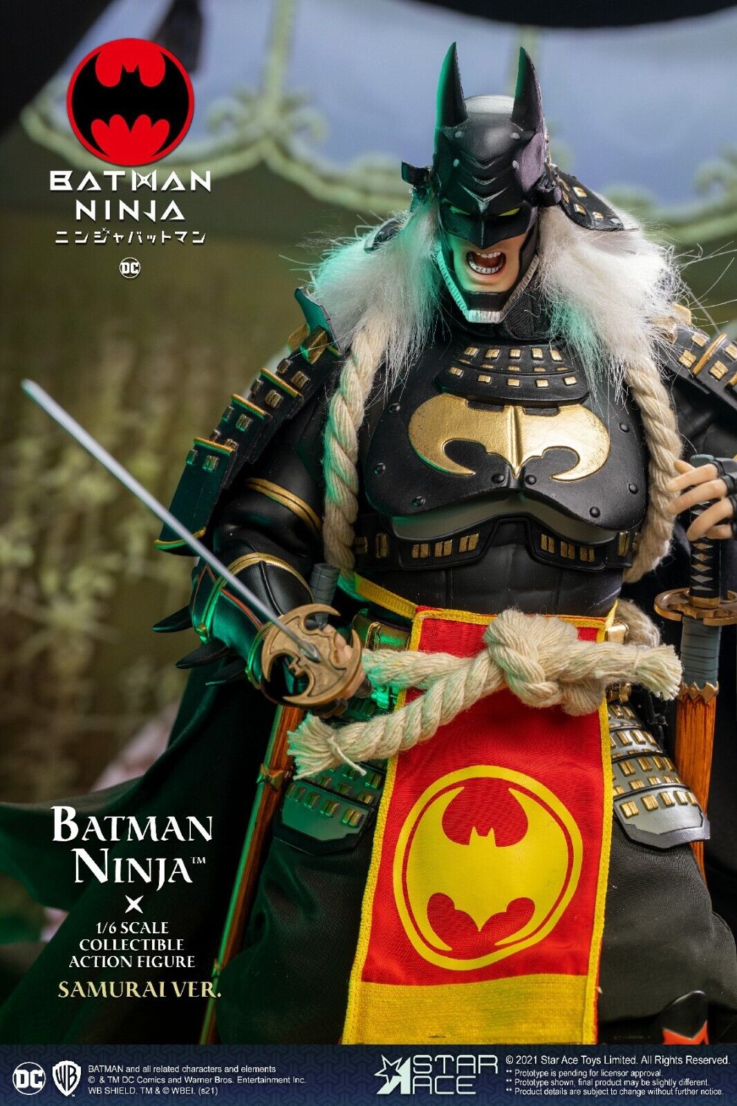 Pedido Figura Batman (Samurai version) - Batman Ninja marca Star Ace SA0096 escala 1/6 (BACK ORDER)