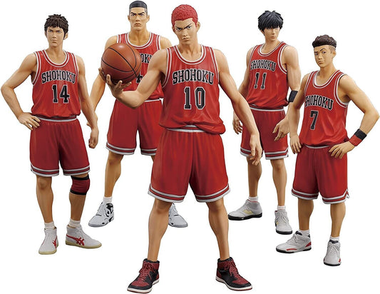 Pedido Estatuas One and Only Shohoku Starting Member Set - SLAM DUNK marca M.I.C (16 cm)