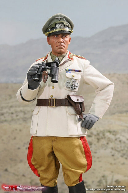 Pedido Figura DAK Afrika Desert Fox Erwin Rommel marca DID 3R GM651 escala 1/6