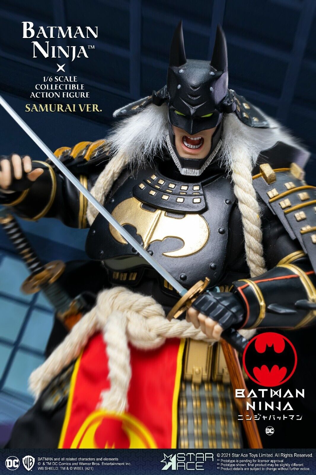 Pedido Figura Batman (Samurai version) - Batman Ninja marca Star Ace SA0096 escala 1/6 (BACK ORDER)