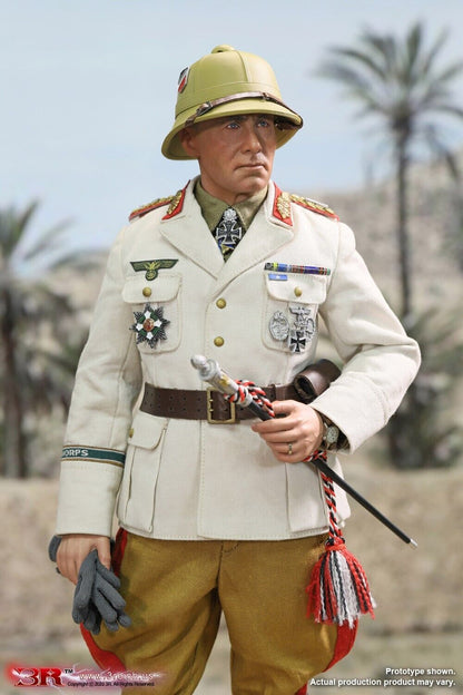 Pedido Figura DAK Afrika Desert Fox Erwin Rommel marca DID 3R GM651 escala 1/6