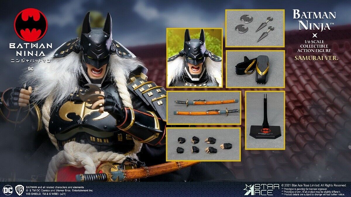 Pedido Figura Batman (Samurai version) - Batman Ninja marca Star Ace SA0096 escala 1/6 (BACK ORDER)