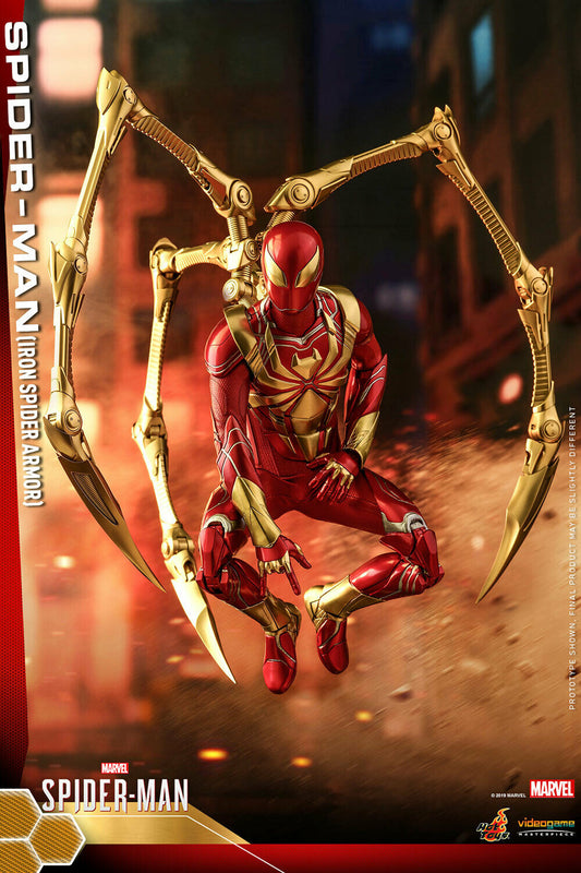 Pedido Figura Spider-Man (Iron Spider Armor) - Marvels Spider-Man marca Hot Toys VGM38 escala 1/6