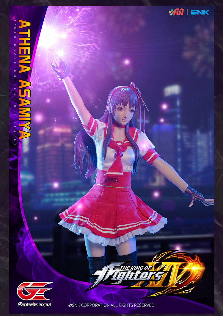 Pedido Figura Athena Asamiya - SNK King of Fighters XIV marca Emen Genesis KOF-AT01 escala 1/6