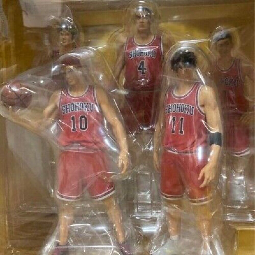 Pedido Estatuas One and Only Shohoku Starting Member Set - SLAM DUNK marca M.I.C (16 cm)