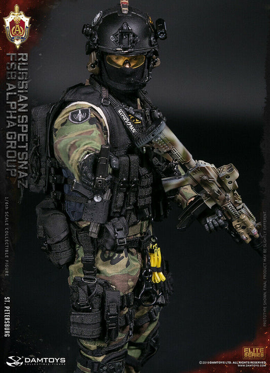 Pedido Figura Russian Spetsnaz FSB Alpha Group St. Petersburg Classic Version marca Damtoys 78071 escala 1/6