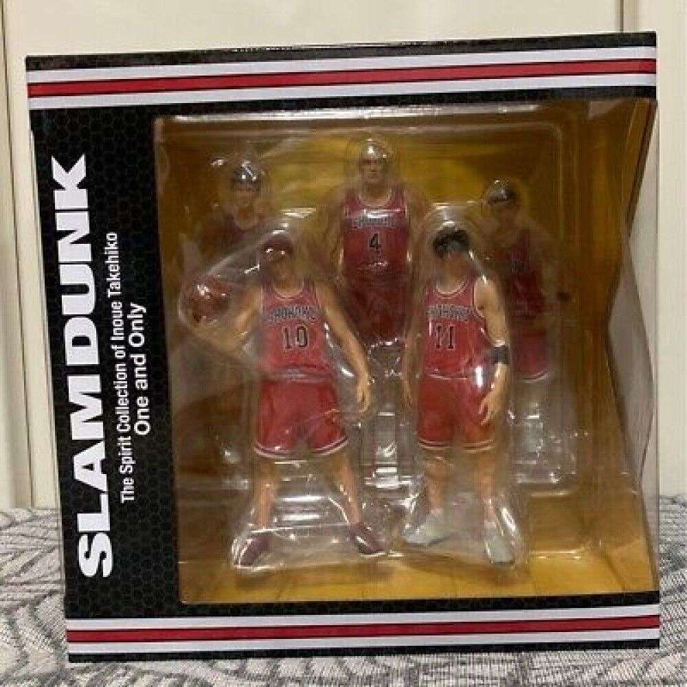 Pedido Estatuas One and Only Shohoku Starting Member Set - SLAM DUNK marca M.I.C (16 cm)