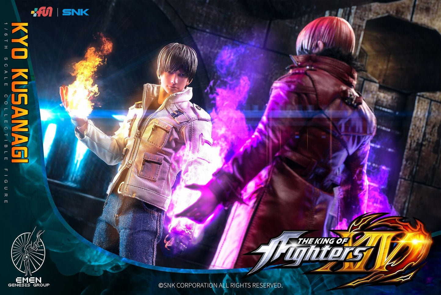 Pedido Figura Kyo Kusanagi - SNK King of Fighters XIV marca Emen Genesis Group KOF-KY01 escala 1/6