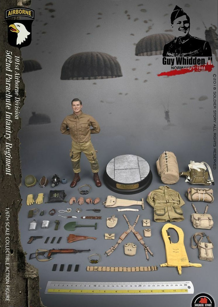 Pedido Figura WWII 101st Airborne Division “Guy Whidden, II” marca Soldier Story escala 1/6