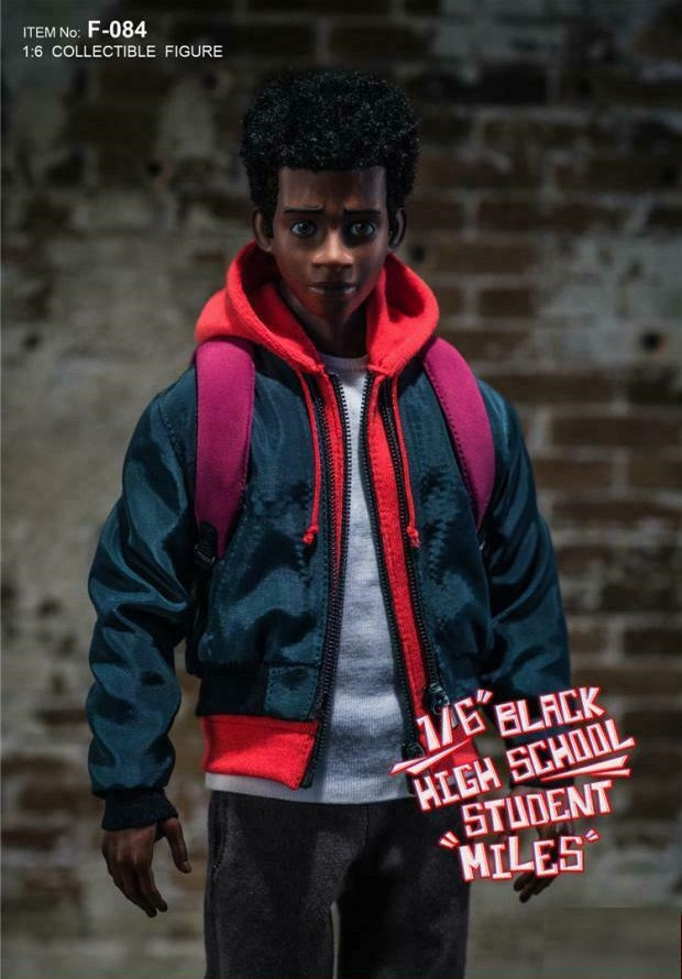 Pedido Figura Black High School "Student Miles" marca Super MC Toys escala 1/6