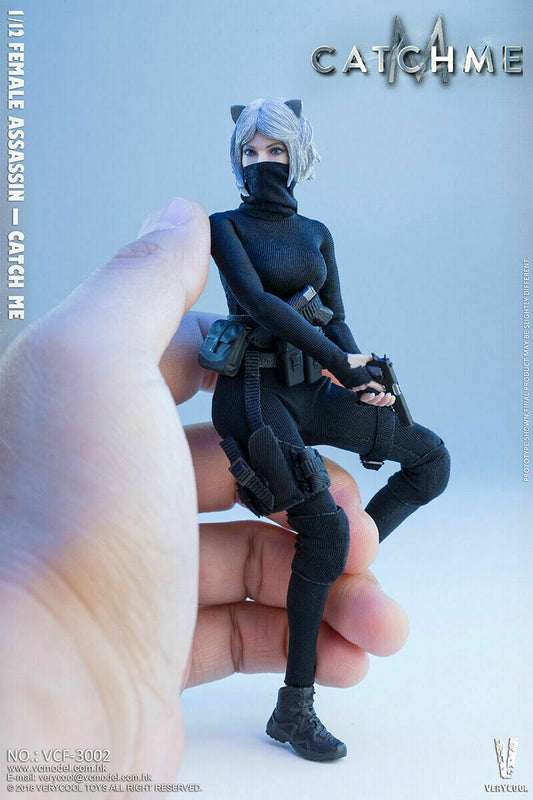 Pedido Figura Female Assassin "Catch Me" - Palm Treasure Series marca Verycool VCF-3002 escala pequeña 1/12