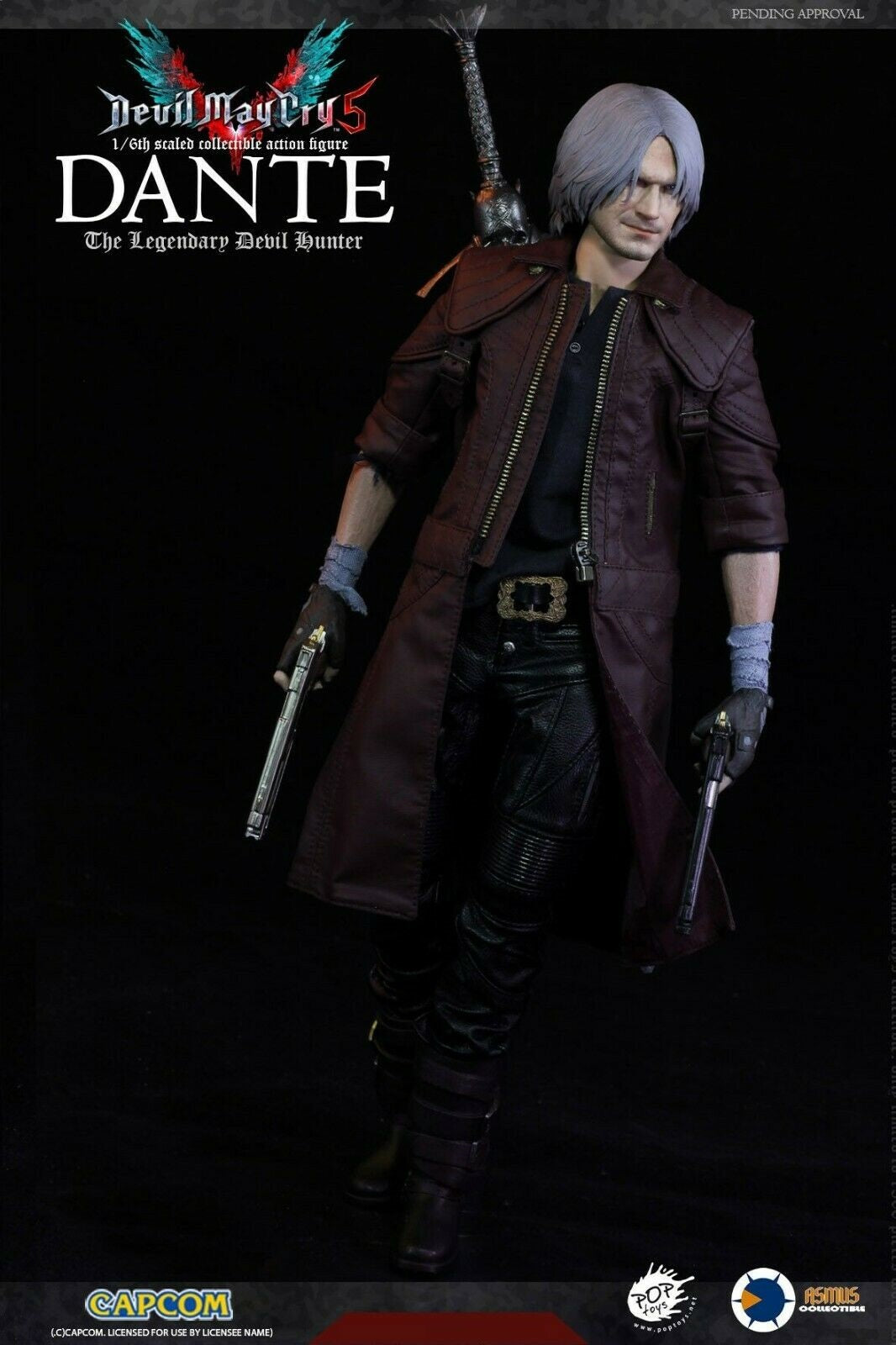 Pedido Figura Dante DMC V (Versión Standard) marca Asmus Toys escala 1/6