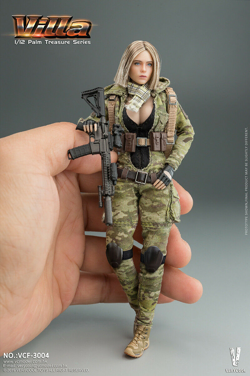 Pedido Figura MC Camouflage Soldier Villa marca Verycool VCF-3004 escala pequeña 1/12