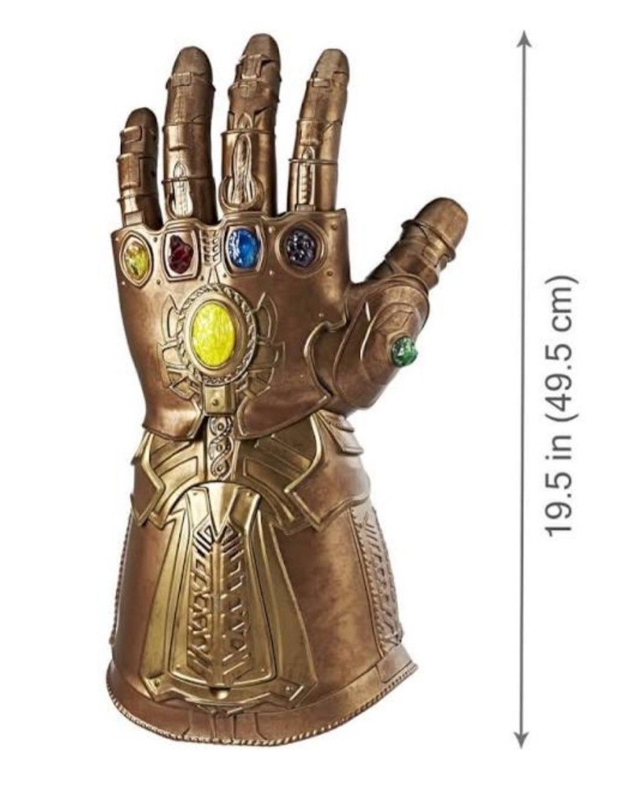 Pedido Prop Replica Infinity Gauntlet / Guantelete Infinito - Avengers: Infinity War - Marvel Legends marca Hasbro escala real 1/1