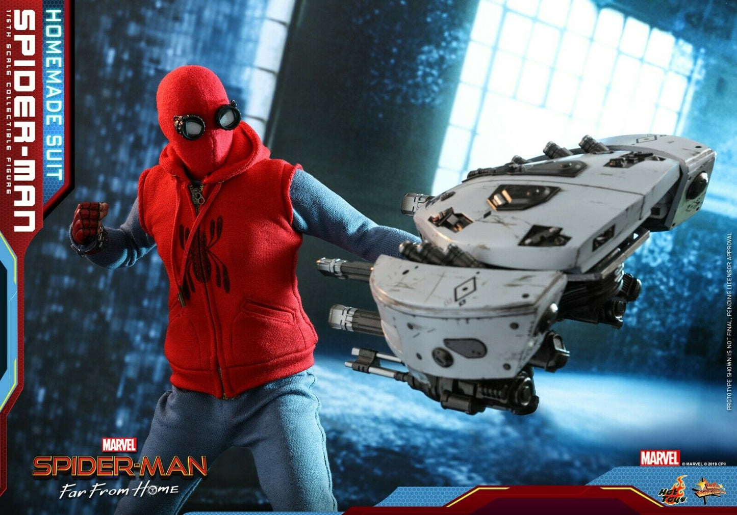 Pedido Figura Spider-Man (Homemade Suit Version) - Spider-Man Far From Home marca Hot Toys MMS552 escala 1/6