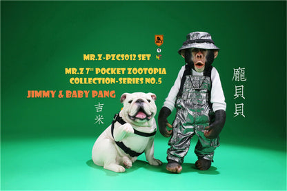 Pedido Figuras Baby Pang & Jimmy - Pocket Zootopia Series No.5 marca Mr. Z PZCS012 escala pequeña 1/12