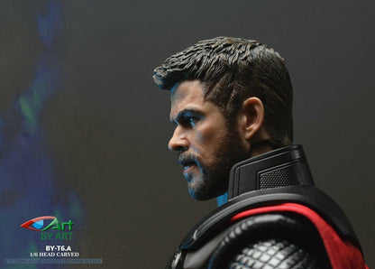 Pedido Cabeza Male Thunder con LED (2 versiones) marca Art-By T6 escala 1/6