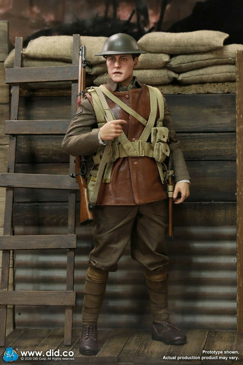 Pedido Figura WWI British Infantry Lance Corporal William 1917 marca DID B11011 escala 1/6