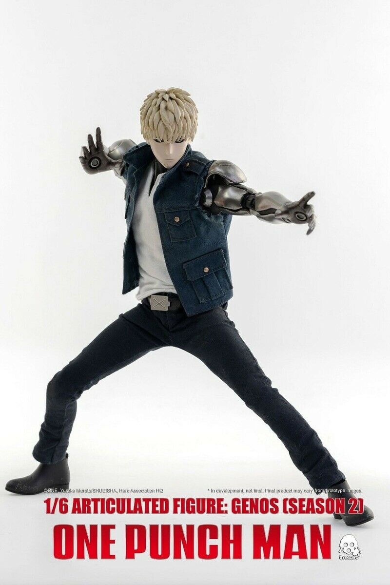 Pedido Figura Genos en One Punch Man temporada 2 marca Threezero escala 1/6